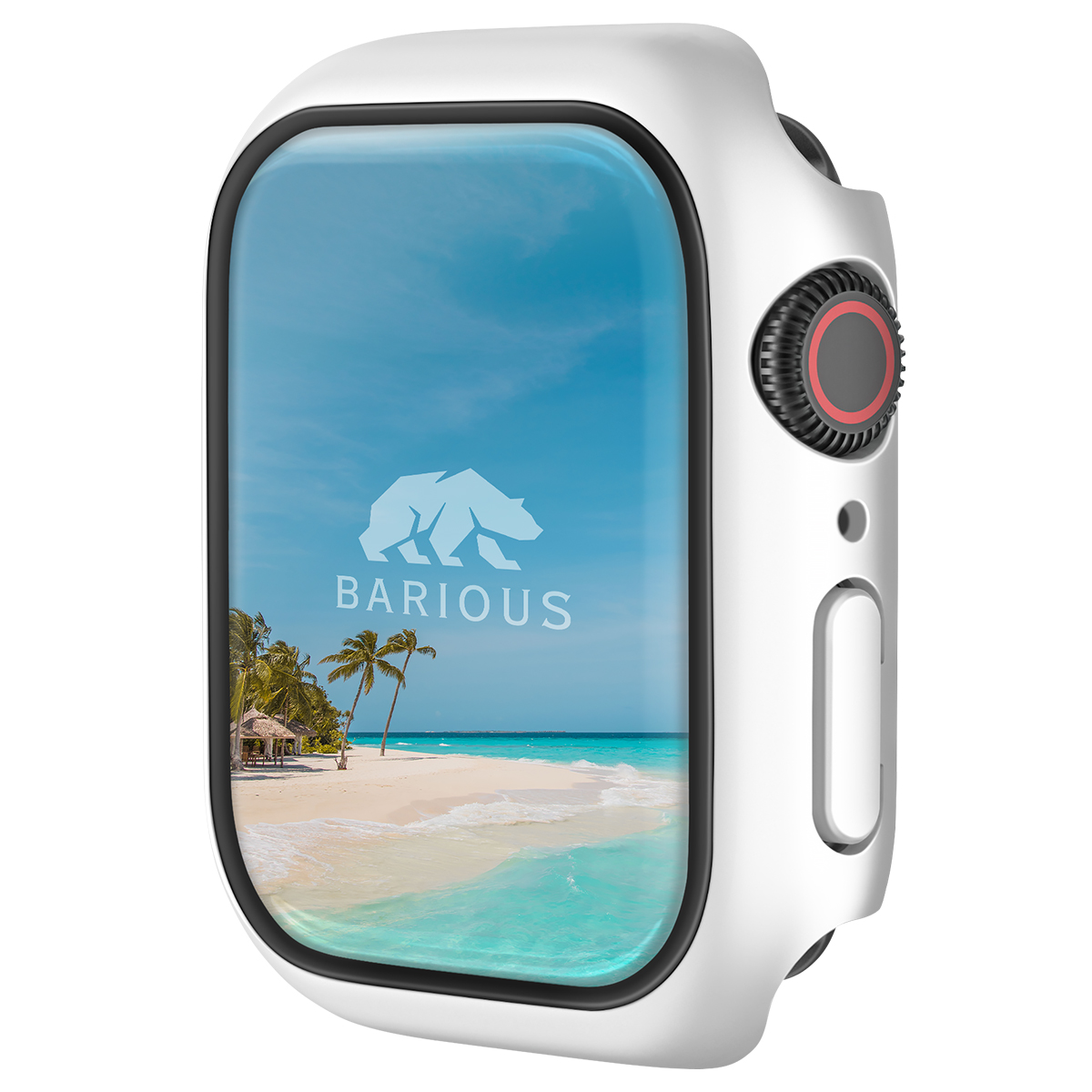 Apple Watch カバー Series10 対応 42mm 46mm アップルウォッチ ケース Series9 8 7 41mm 45mm Series6 5 4 40mm 44mm 防水 ガラス 衝撃 黒 BARIGUARD3 BARIOUS |  | 02