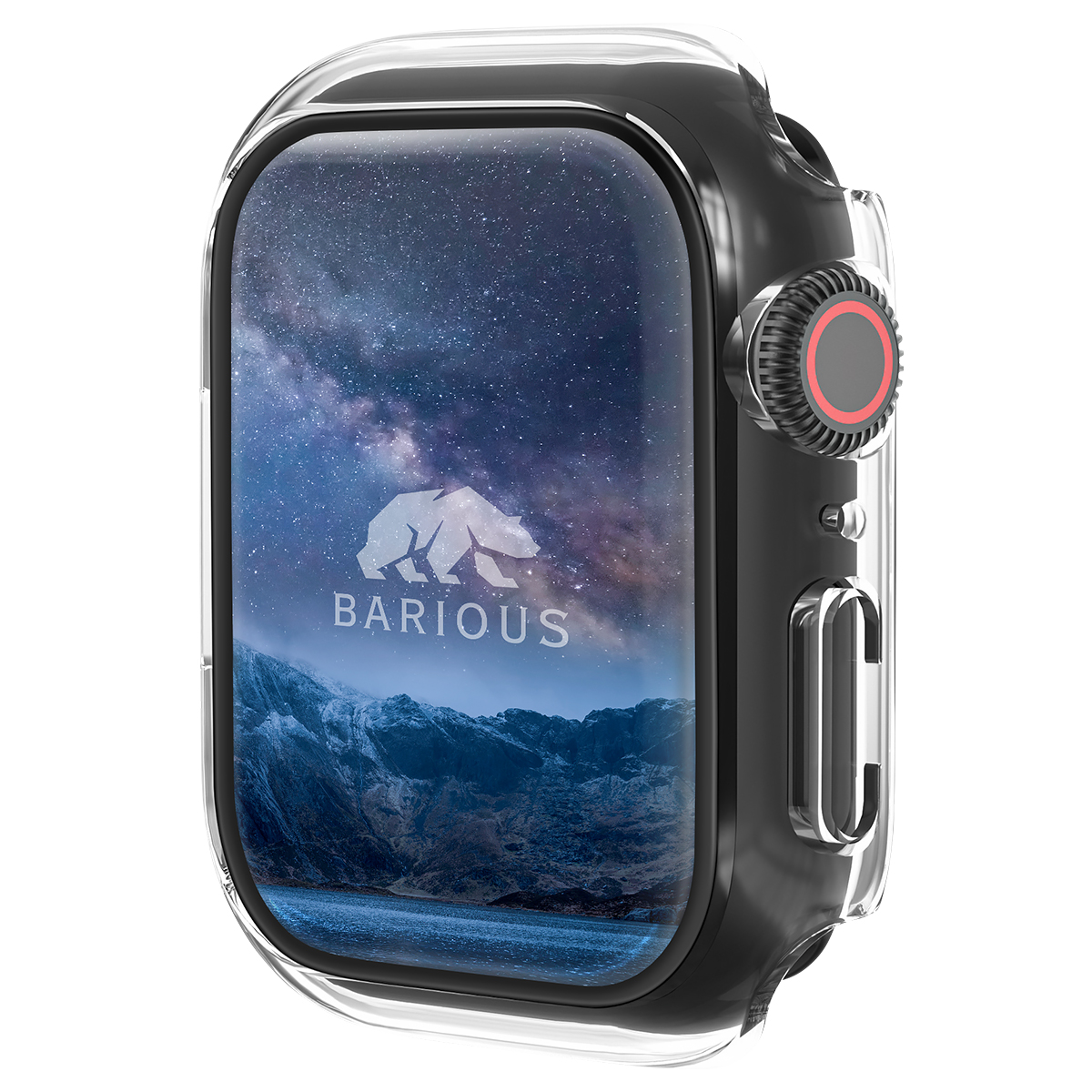 Apple Watch カバー Series10 対応 42mm 46mm アップルウォッチ ケース Series9 8 7 41mm 45mm Series6 5 4 40mm 44mm 防水 ガラス 衝撃 黒 BARIGUARD3 BARIOUS |  | 03