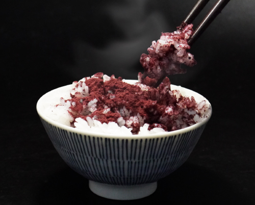 カシスふりかけ CASSIS DE OKOME 青森県産カシスと赤しそのふりかけ カシス粉末　皮膚ガス　アントシアニン　カシスポリフェノール　国産カシス粉末