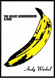 ウォーホルがデザインした「バナナ」のポスター