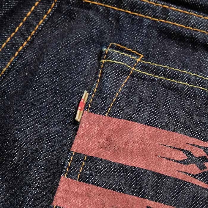 桃太郎ジーンズ MOMOTARO JEANS (桃太郎ジーンズ) Lot.01XXX 15.7オンス セルヴィッチ 出陣ナローテーパード  xXxコラボジーンズ 01XXX : ヒノヤ - 通販 - Yahoo!ショッピング