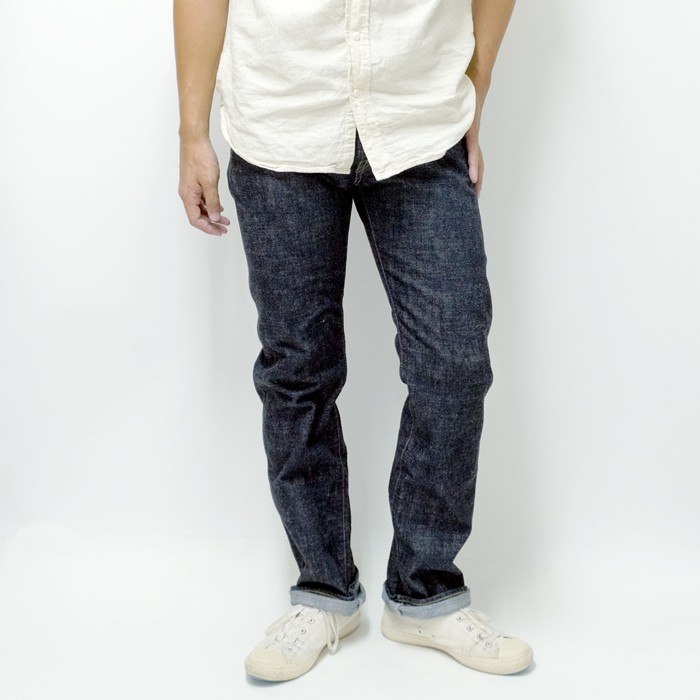 Manetta エンブロイダリー ストレートジーンズ 桃太郎ジーンズ MOMOTARO JEANS（モモタロウジーンズ） 0705TN