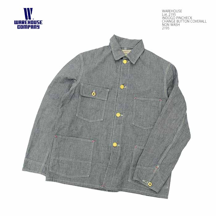 WAREHOUSE ウエアハウス 2195 Lot.2195 インディゴ ピンチェック