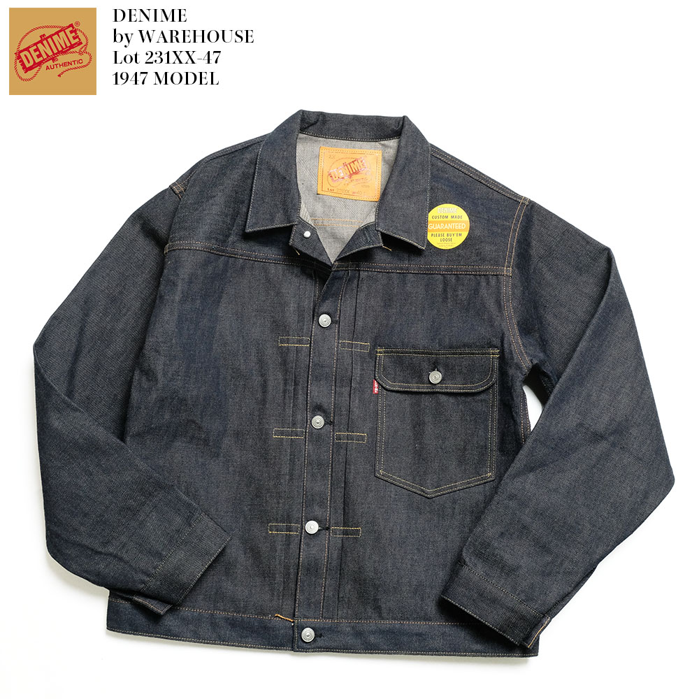 WAREHOUSE ドゥニーム DENIME 231XX-47-OR Lot 231XX-47 1947