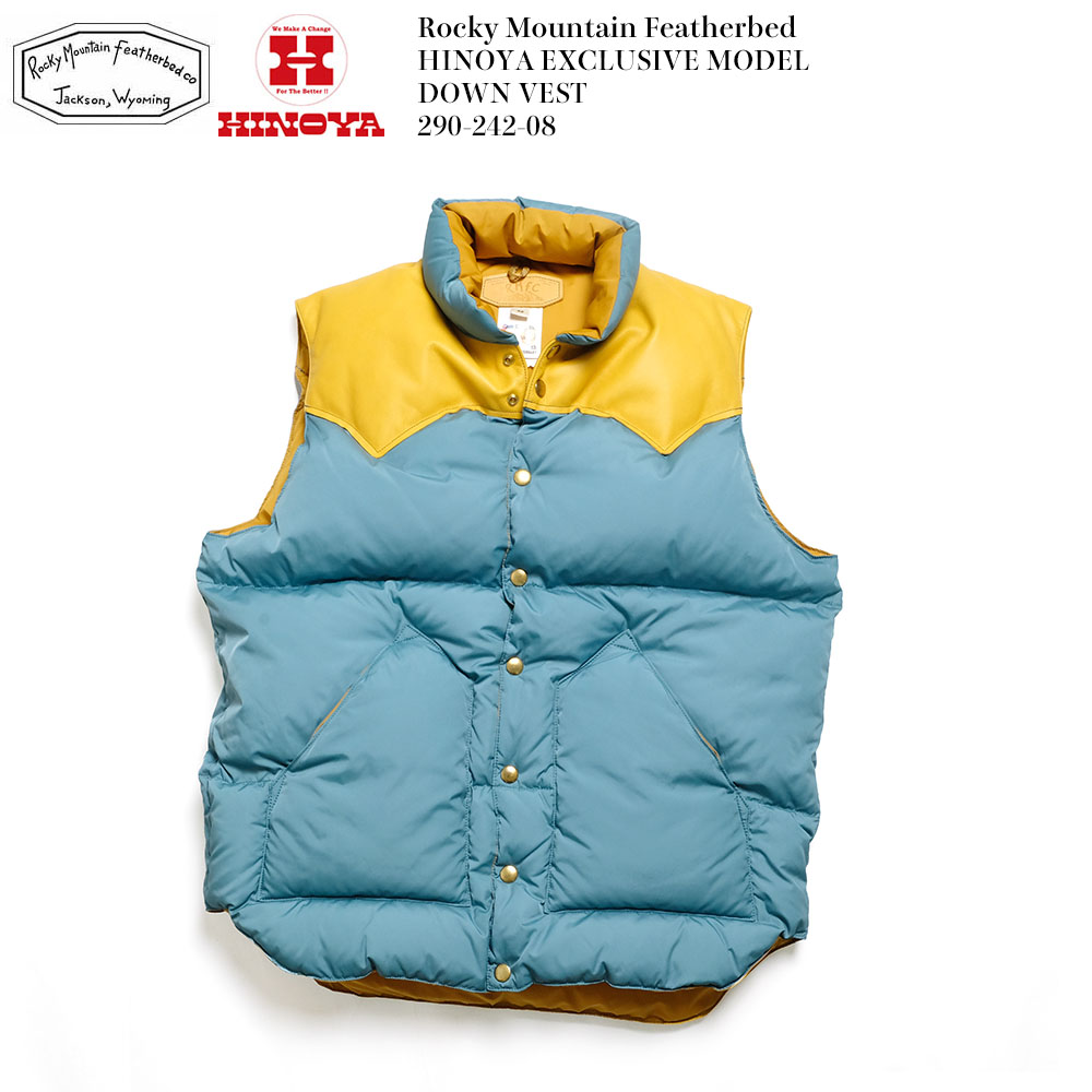 ヒノヤ別注モデル] ロッキーマウンテン フェザーベッド Rocky Montain Featherbed 290-242-04 ダウンベスト |  HINOYA : 290-242-08 : ヒノヤ - 通販 - Yahoo!ショッピング