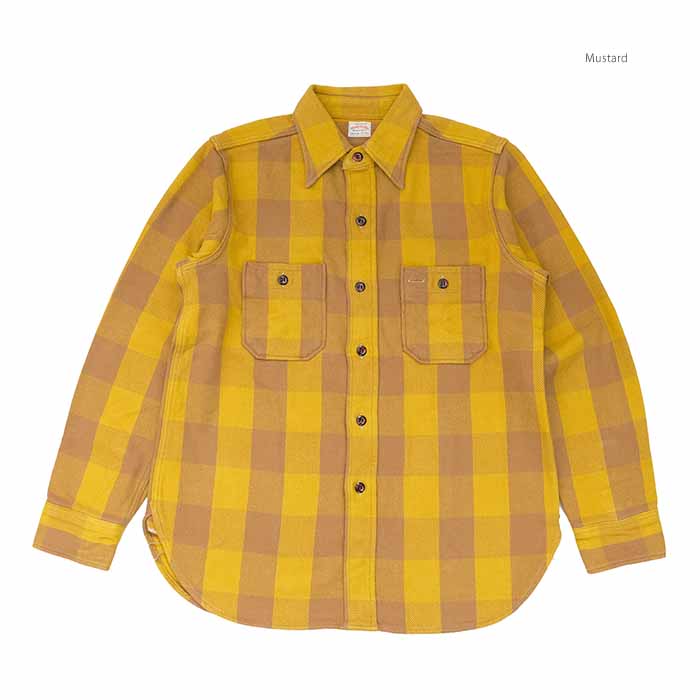 Warehouse ウエアハウス　ネルシャツ　マチ付き　L WAREHOUSE（ウエアハウス） WAREHOUSE 3104A-25 Lot.3104 フランネル