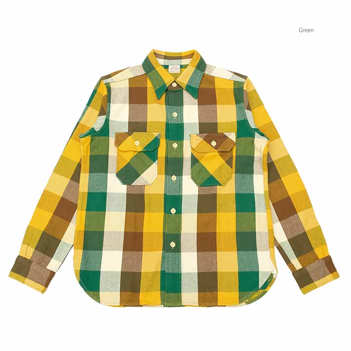 WAREHOUSE（ウエアハウス） WAREHOUSE 3104E-23 Lot.3104 ネルシャツ