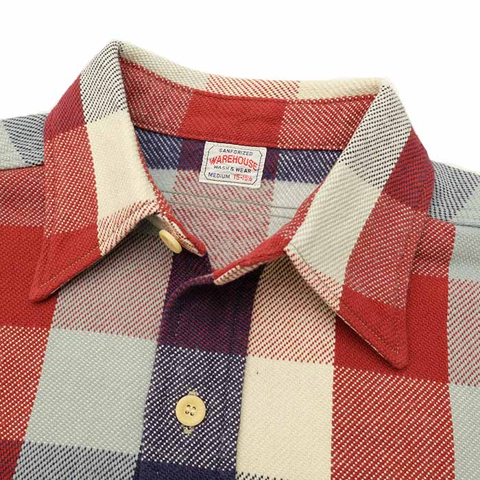 WAREHOUSE（ウエアハウス） WAREHOUSE 3104E-23 Lot.3104 ネルシャツ