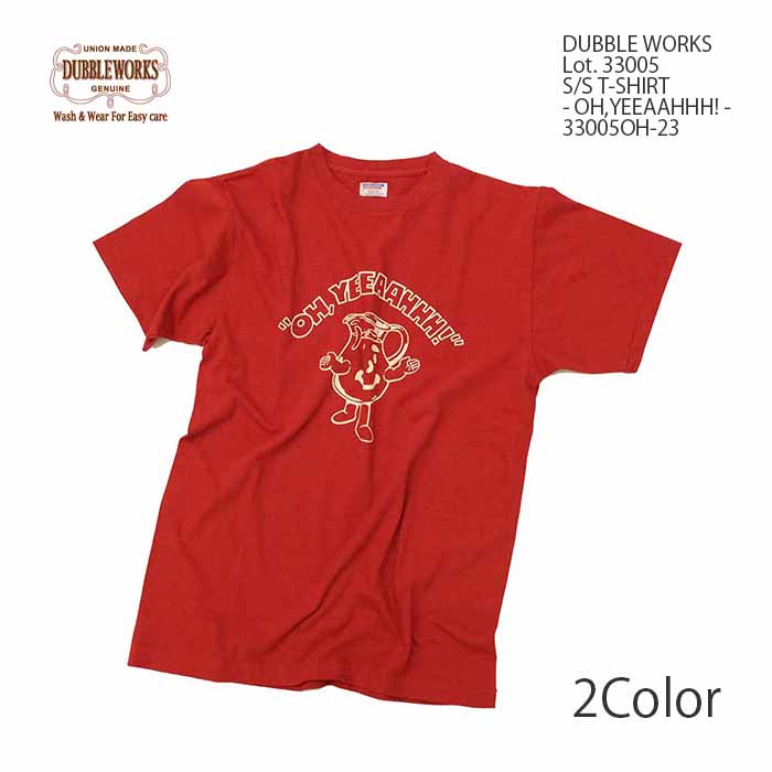 DUBBLEWORKS（ダブルワークス） DUBBLE WORKS 33005OH-23 Tシャツ - OH