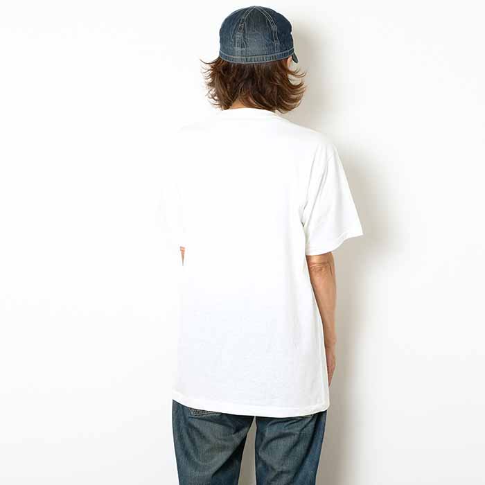 ［新品未使用］DUBBLE WORK 半袖Tシャツ 新品▷WAREHOUSEダブルワークス DUBBLE WORKS 紺色 Tシャツ