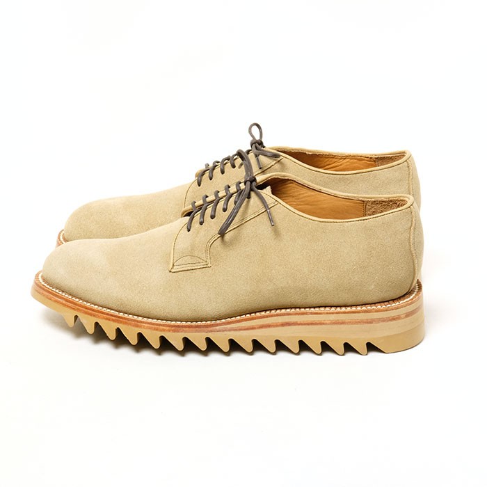 YUKETEN YUKETEN（ユケテン） Plain Toe with Ripple Sole 437