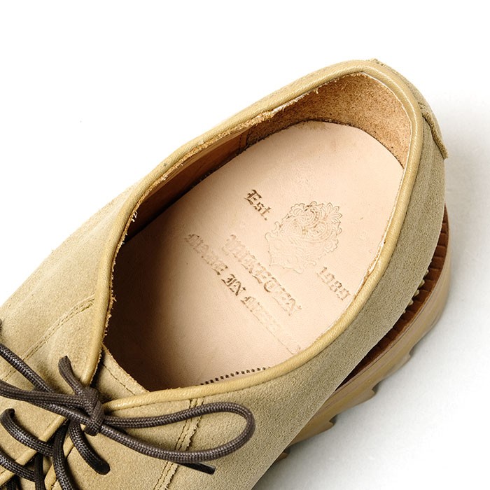 YUKETEN YUKETEN（ユケテン） Plain Toe with Ripple Sole 437