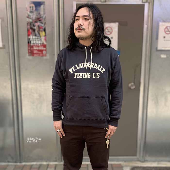 WAREHOUSE & CO. パーカー ウエアハウス 462 HERE スウェットパーカー セコハン セカンド
