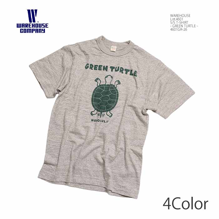 WAREHOUSE（ウエアハウス） WAREHOUSE 4601GR-26 Lot.4601 半袖 T