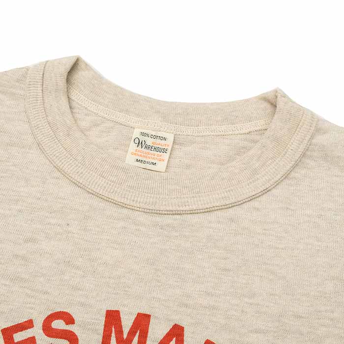 WAREHOUSE（ウエアハウス） WAREHOUSE 4601HOL-25 Tシャツ 半袖 ノン