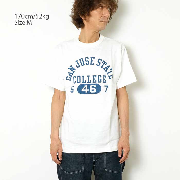 S*o様 新品未使用　ウエアハウス　サンノゼ　Tシャツ semoh - 【24AW】ウォッシュ加工 ワンポイントロゴ Tシャツ / WASHED トップス