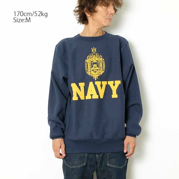 WAREHOUSE & CO Lot 483 TCU リバースウィーブ NAVY 483nav-21-2.jpg