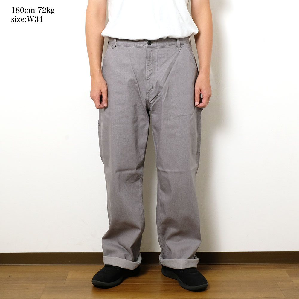 BURGUS PLUS バーガスプラス ペインターパンツ 560 11oz グレーデニム
