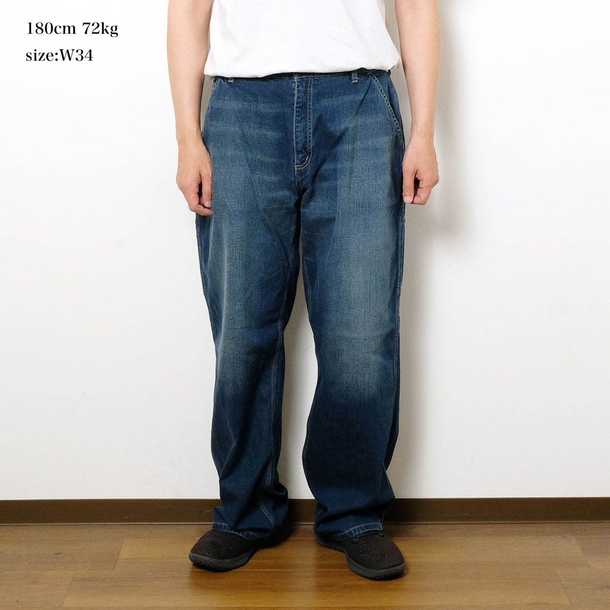 BURGUS PLUS バーガスプラス ペインターパンツ 560 11oz デニム ミッド