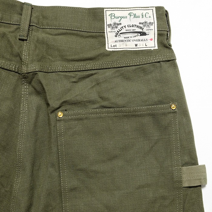 BURGUS PLUS（バーガスプラス） ヘヴィーダック ペインターパンツ 570
