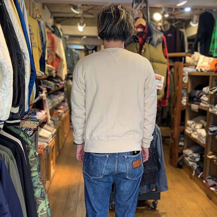 ダルチザン ステュディオ・ダ・ルチザン STUDIO D'ARTISAN クルーネック  プリント スウェット 8124A STUDIO D'ARTISAN（ステュディオ・ダ・ルチザン） STUDIO D'ARTISAN