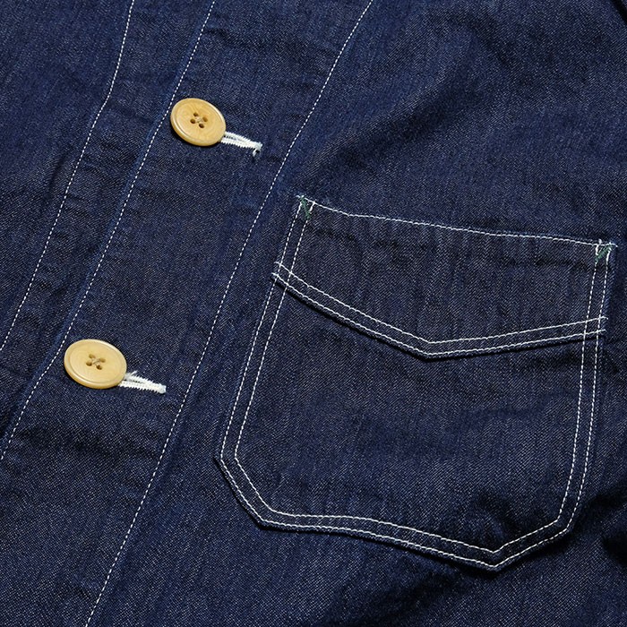 BURGUS PLUS（バーガスプラス） デニム フレンチワークジャケット