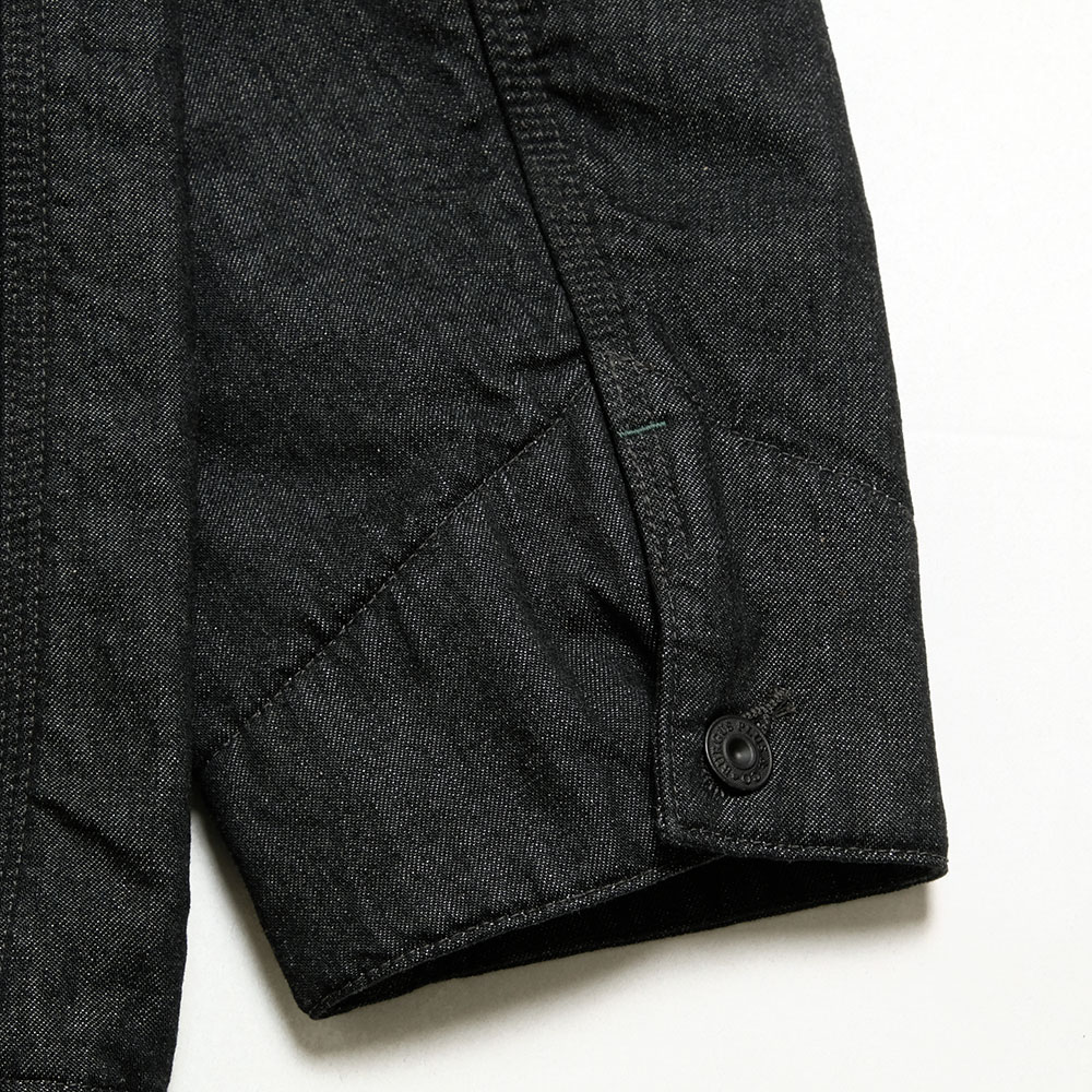 BURGUS PLUS バーガスプラス ブランケット カバーオール 11oz ブラック