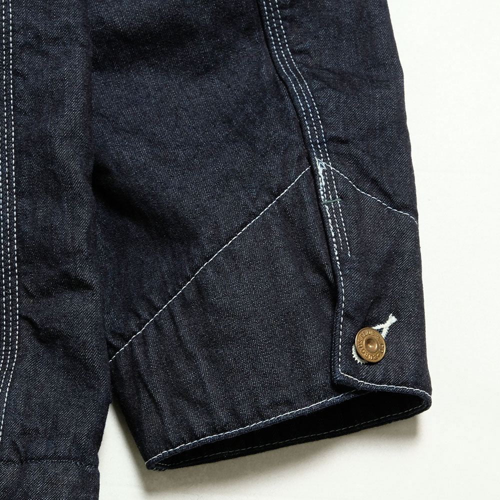 BURGUS PLUS バーガスプラス ブランケット カバーオール 11oz デニム