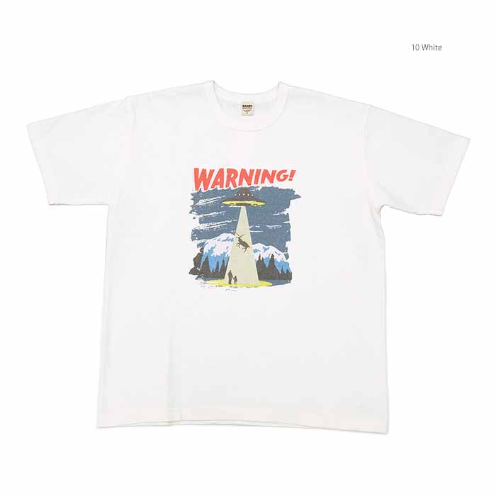 BARNS OUTFITTERS バーンズ BR-24247 チューブ 半袖 プリント T