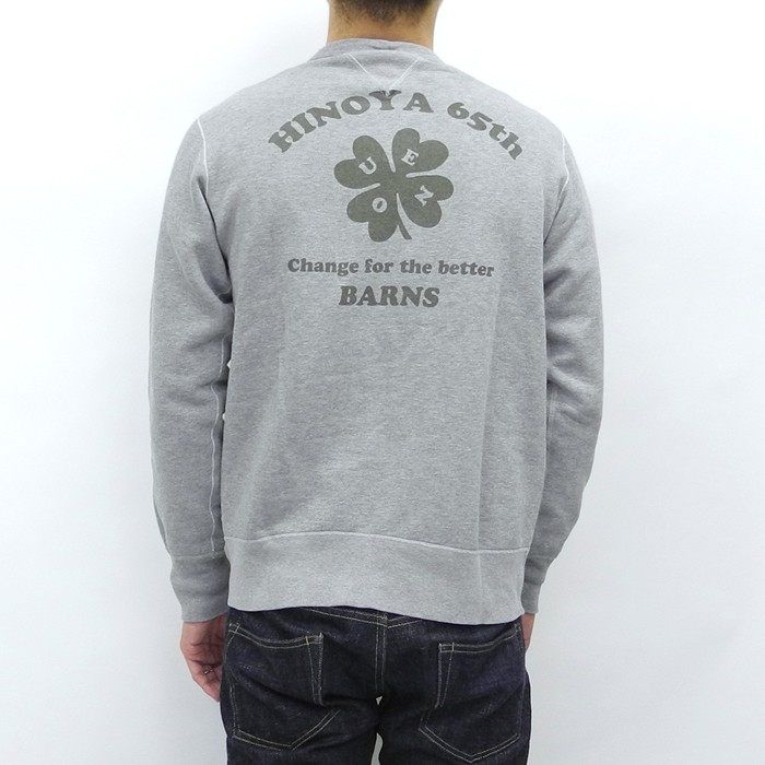 HINOYAオリジナル 65th 記念モデル BARNSコラボパーカー BARNS OUTFITTERS HINOYA × BARNS（ヒノヤ バーンズ） 65th