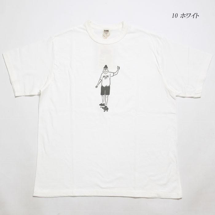 BARNS　（バーンズ）　半袖Tシャツ　"Skate Board"　BR-8308｜hinoya-ameyoko｜02