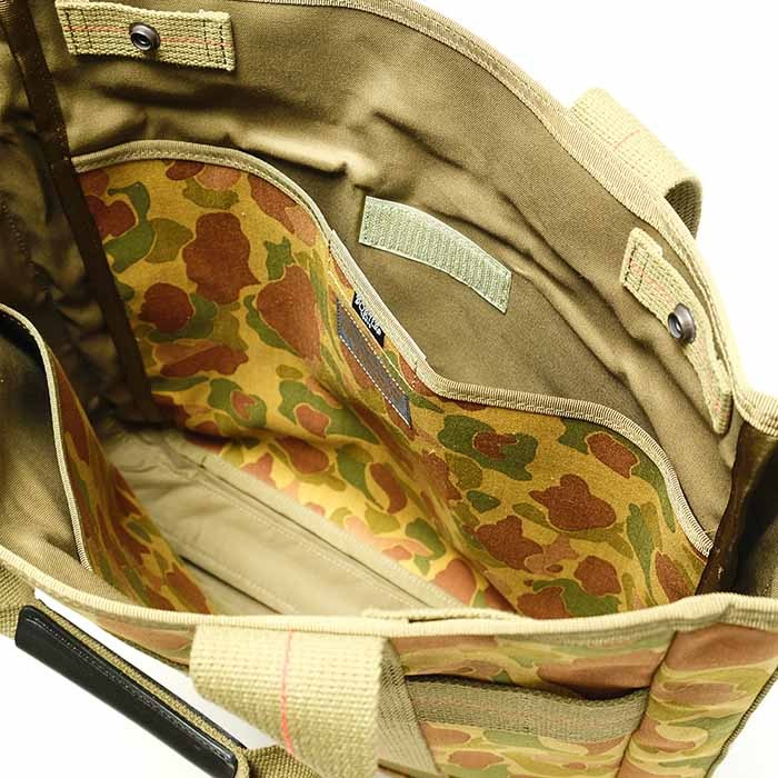 T*i様 PORTER Buzz Rickson's ハンドバッグ カーキ BUZZ RICKSON'S RICKSON'S×PORTER （バズリクソンズ×ポーター