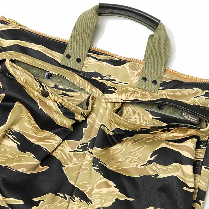 BUZZ RICKSON'S ゴールドタイガー ヘルメットバッグ 鞄 日本製 迷彩