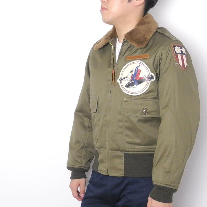 buzz rickson's b-10 アルパカモヘアウール BUZZ RICKSON'S RICKSON'S（バズリクソンズ） B-10 PATCH