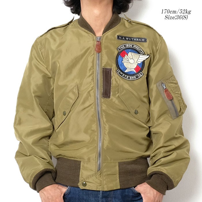 バズリクソンズ　L-2 サイズ40 BR11130 パッチカスタム BUZZ RICKSONS(バズリクソンズ)Type L-2「American Pad