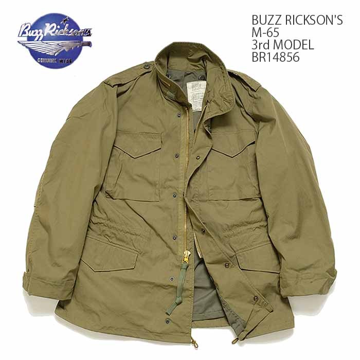 BUZZ RICKSON'S（バズリクソンズ） M-65 3rd モデル BR14856 : br14856 : ヒノヤ - 通販 -  Yahoo!ショッピング