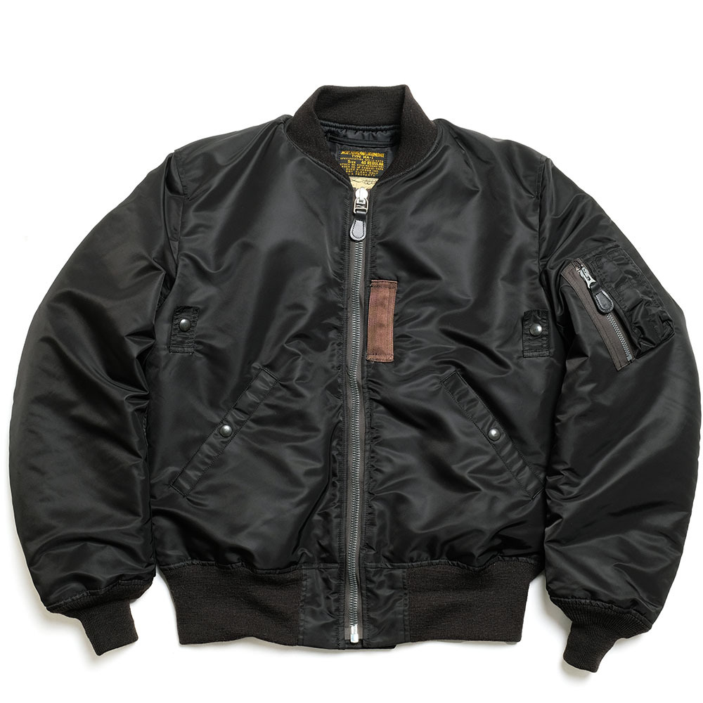 BUZZ RICKSON'S バズリクソンズ BR14964 BLACK MA-1 SLENDER (REGLAR