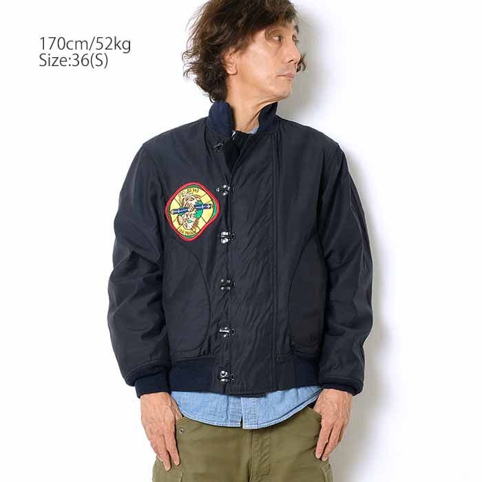 バズリクソンズ BUZZ RICKSON'S M13797デッキコートサイズ34