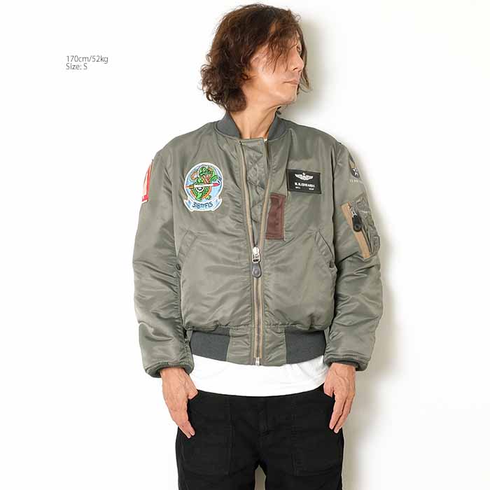 BUZZ RICKSON'S バズリクソンズ BR15329 Type MA-1 “ALBERT TURNER