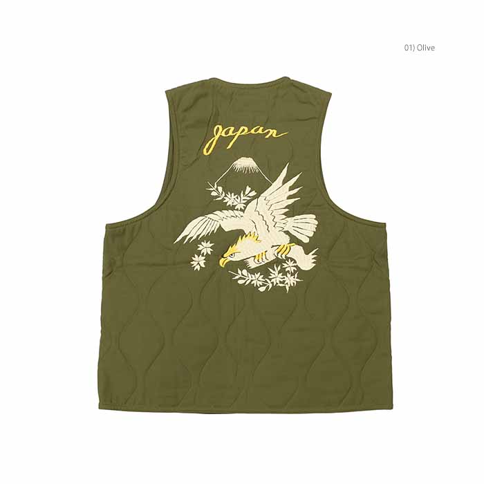 BUZZ RICKSON'S バズリクソンズ BR15586 スカ 刺繍 ベスト パイル