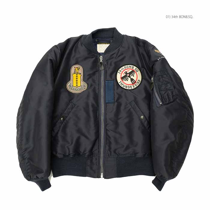 BUZZ RICKSONS/バズリクソンズ フライトジャケット/ワッペン B-15C/MA