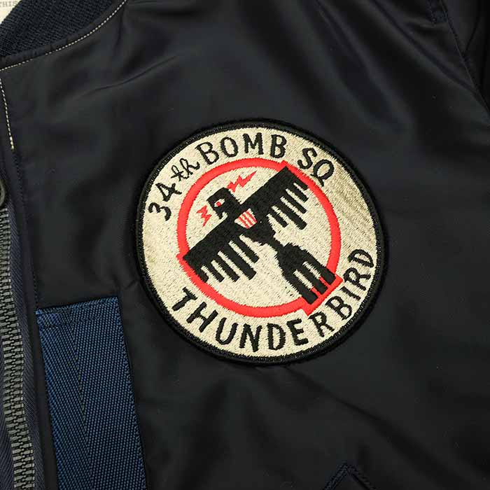 BUZZ RICKSON'S バズリクソンズ BR15744 B-15C (MOD.) A.F.BLUE