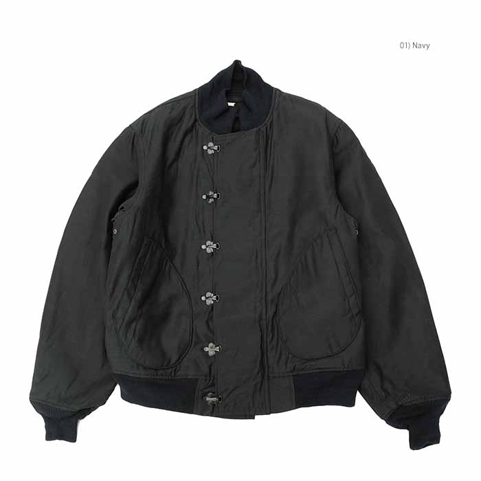 【美品/ビッグサイズ42】BUZZ RICKSON'S デッキフックジャケット BUZZ RICKSON'S バズリクソンズ BR15762 デッキフック レーヨン