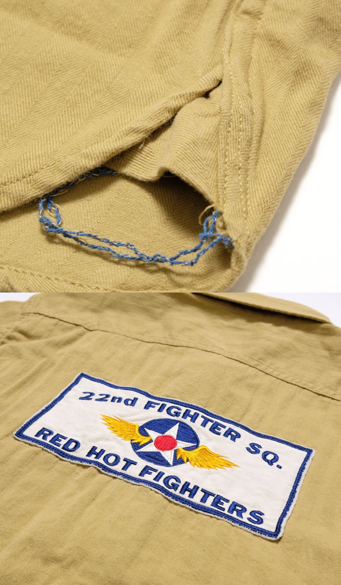 BUZZ RICKSON'S RICKSON'S（バズリクソンズ） ヘリンボーンツイル 半袖