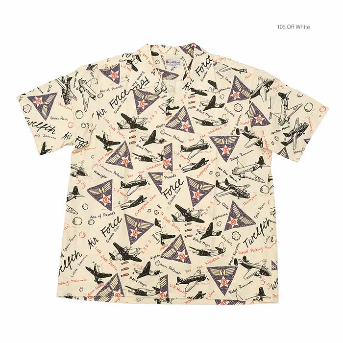 BUZZ RICKSON'S バズリクソンズ BR39323 第12空軍 プリント 半袖シャツ