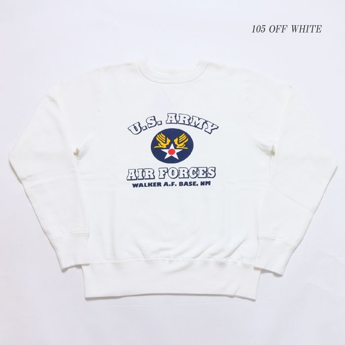 50s US AIR FORCE スウェット 前V Buzz Rickson's - Buzz Rickson's バズリクソンズ Army Air