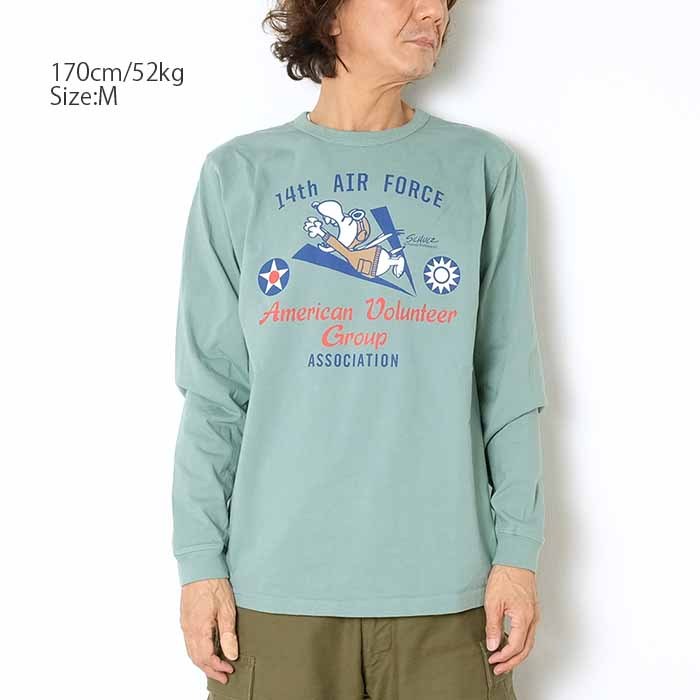 BUZZ RICKSON'S × PEANUTS （バズリクソンズ×ピーナッツ）ロンT