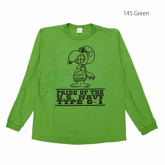 BUZZ RICKSON'S バズリクソンズ×ピーナッツ × PEANUTS ロンT