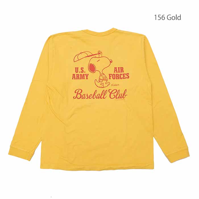 バズリクソンズ×ピーナッツ BUZZ RICKSON'S × PEANUTS ロンＴ 長袖Tシャツ コラボ ミリタリー メンズ BR69135  ヒノヤ :BR69135:ヒノヤ 通販 