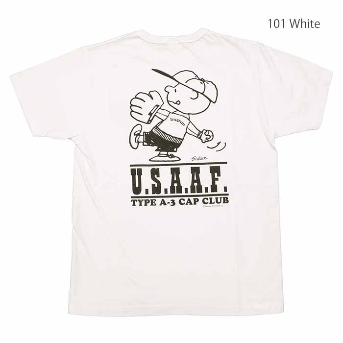 バズリクソンズ×ピーナッツ BUZZ RICKSON'S × PEANUTS BR79137Ｔシャツ